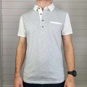 Polo | Men's | Medium | Express | Stretchy, Athletic Fit, Soft, Pocket